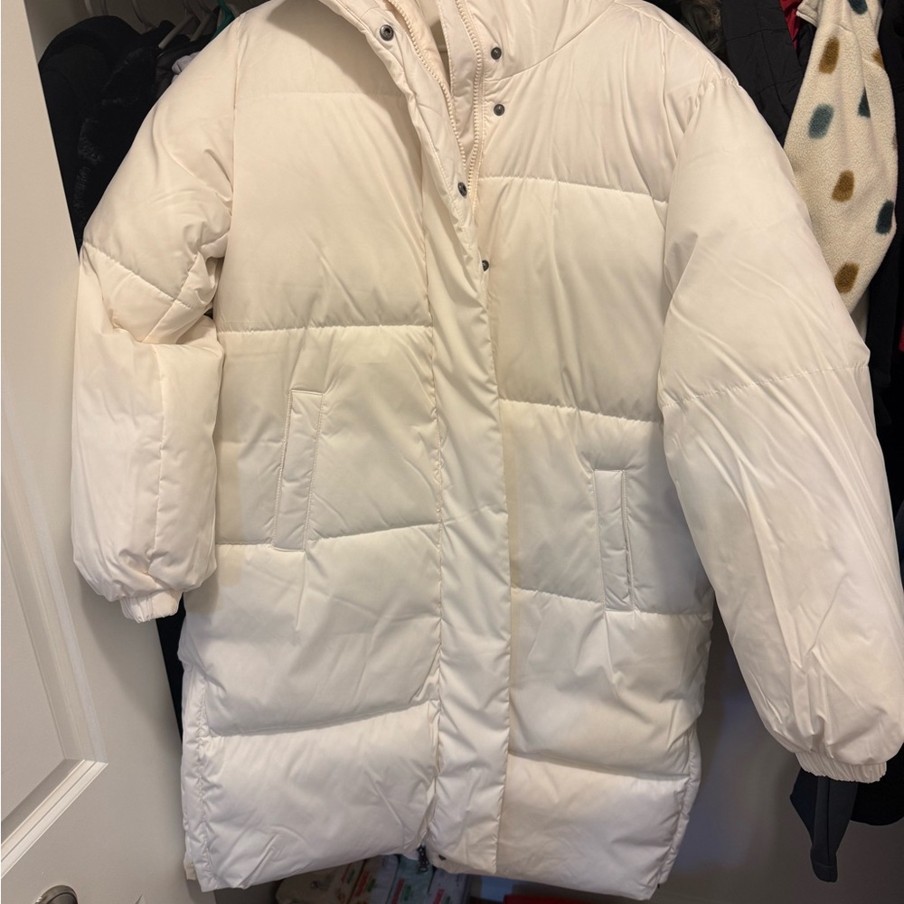 Amazon Essentials Women's oversized long puffer coat